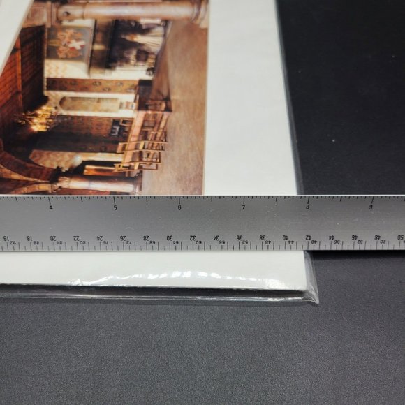 Andy Marquez Print Chillon Castle Montreux Switzerland "Reservations Required" - Picture 8 of 9